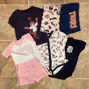 Detroit Tigers Baby and Kids Clothing Set